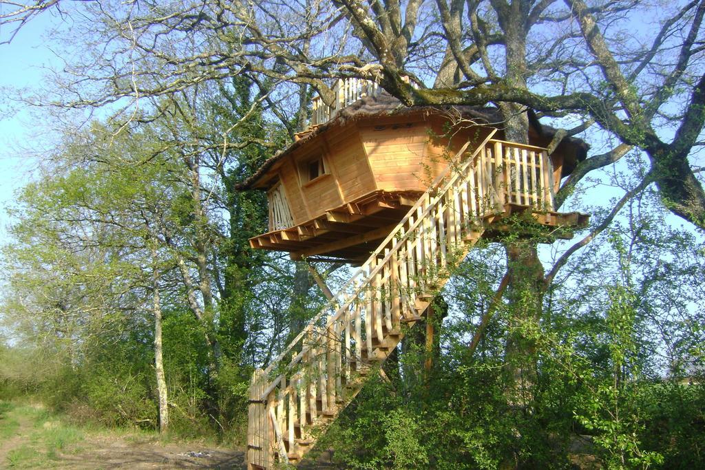 Les Cabanes De Chanteclair Chalais  Kamer foto