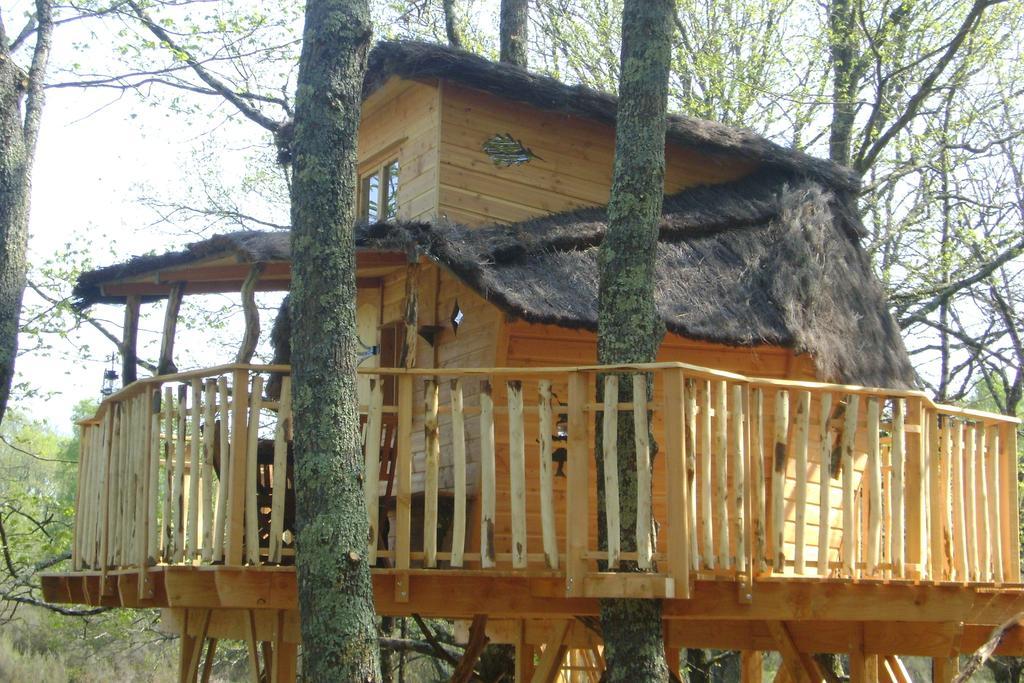 Les Cabanes De Chanteclair Chalais  Kamer foto