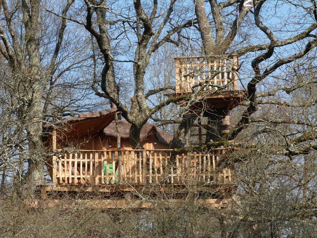 Les Cabanes De Chanteclair Chalais  Kamer foto